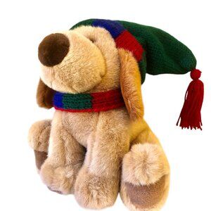 GUND Teddy Bear SNO CAP Winter Scarf & Hat with Tassel Stuffed Animal Plush Tag